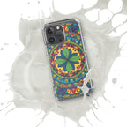 Mandala Art Clear Protective Phone Case Slim Transparent Design